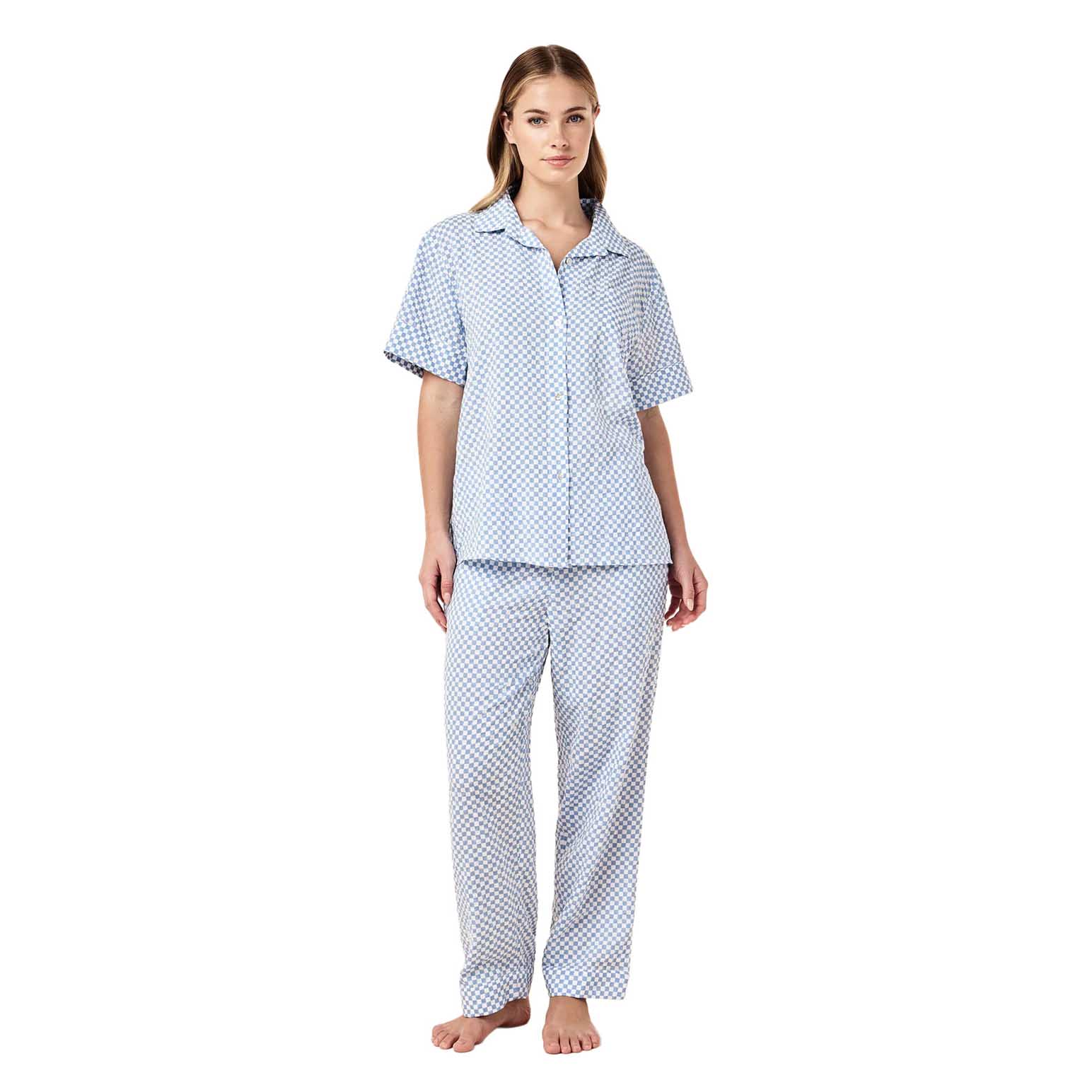 Papinelle Anais Short Sleeve Full Length PJ Set